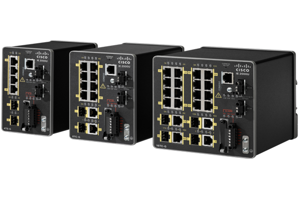 Cisco Industrial Ethernet 2000 系列交換器