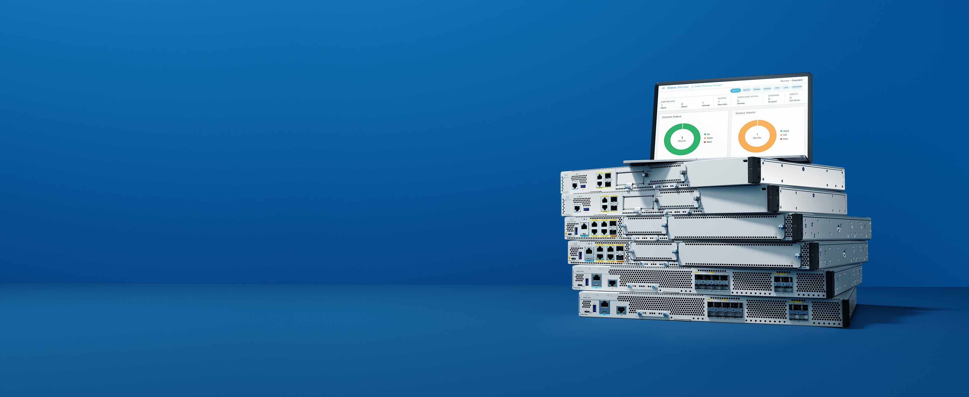 Cisco Catalyst 8000 Edge Platforms with Cisco vManage interface