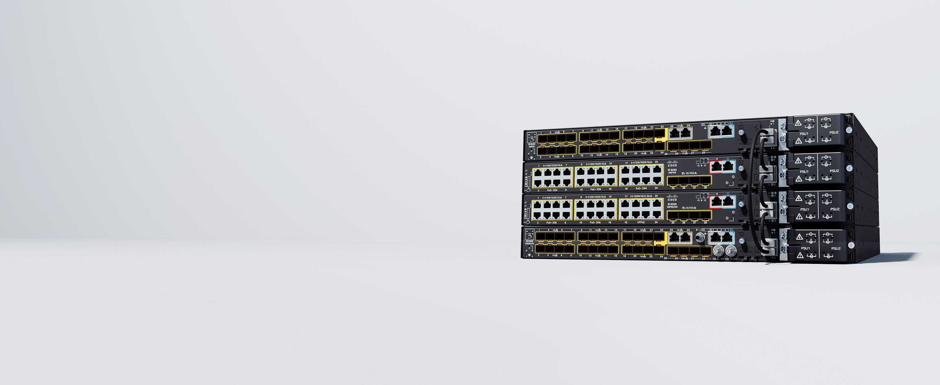 ​​Cisco Catalyst IE9300 Rugged Series switches​ 