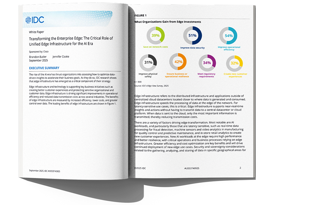 illustration of idc unified edge white paper