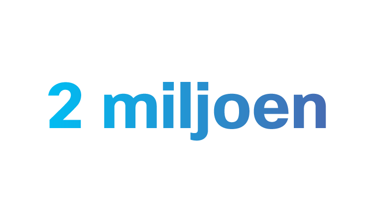2 miljoen