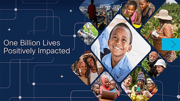 Image of eBook with text saying 'One billion lives positively impacted'