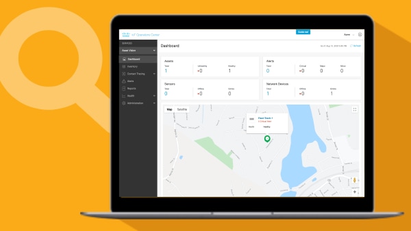 Cisco Industrial Asset Vision Dashboard
