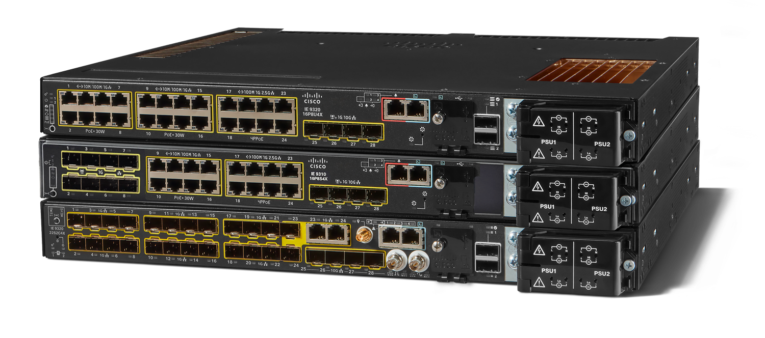 Cisco Catalyst IE9300 Rugged Series switches
