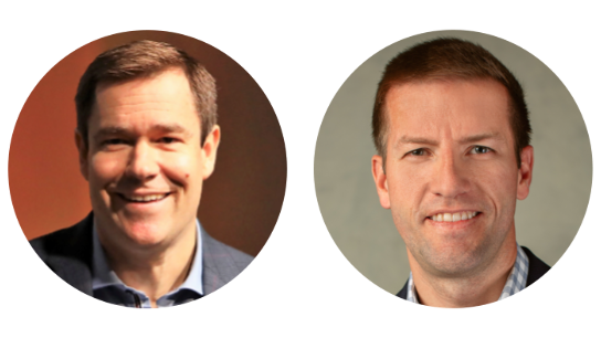 John Morgan and Fred Frey of Splunk headshots