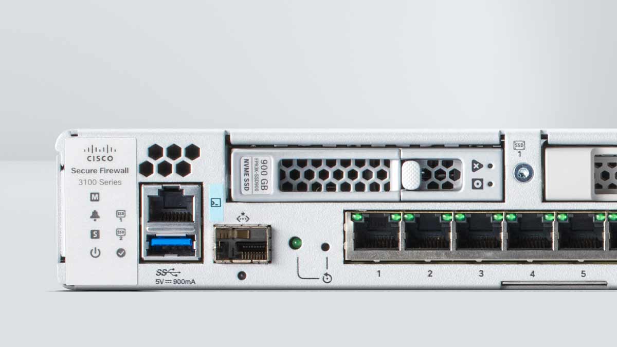 Cisco's Secure Firewall 3100 Series device