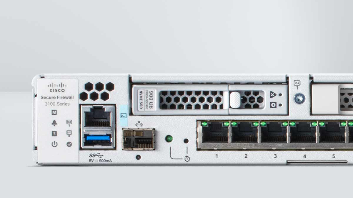Image de pare-feu Cisco Secure Firewall de la série 3100