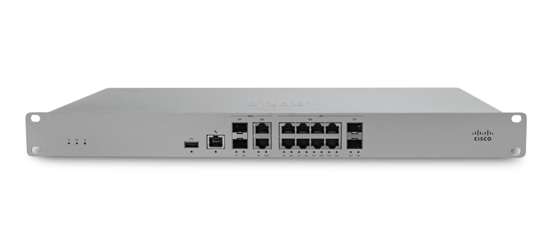 Cisco Meraki MX85 Security and SD-WAN Enterprise Security Appliance