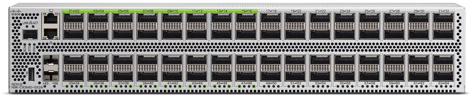 Image of Cisco Nexus 9364D-GX2A