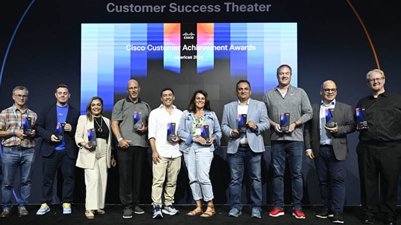 Group Celebrates Cisco Customer Achievement Awards Event