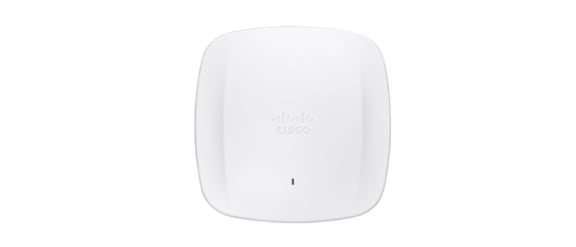 Cisco Catalyst 9166 Series access point view from above