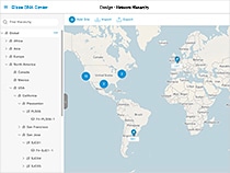 Cisco Catalyst Center network map