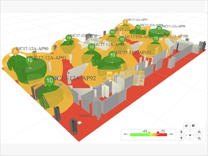 Cisco Catalyst Center 无线 3D 分析器