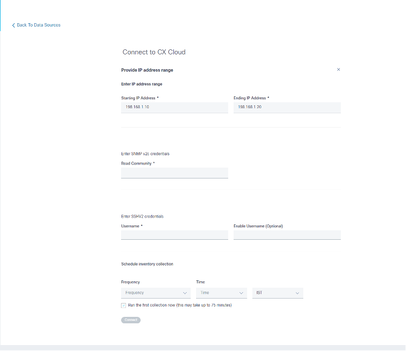 CX Cloud Agent 개요 v2.2 - Cisco