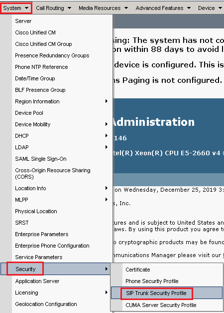 Contact Center Enterprise에서 Secure SIP Signaling 구성 - Cisco