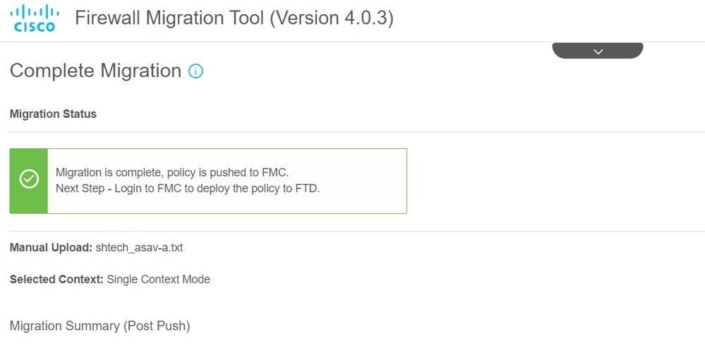 Cisco Cdo Interface تهيئة أداة ترحيل جدار الحماية وتشغيلها على CDO - Cisco