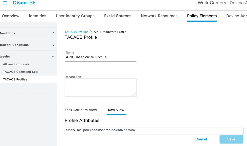 Configuración de APIC para la administración de dispositivos con ISE y ...