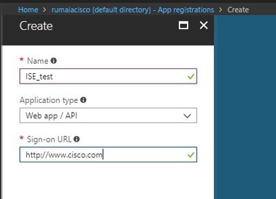 Integrate Intune MDM with ISE - Create New Application