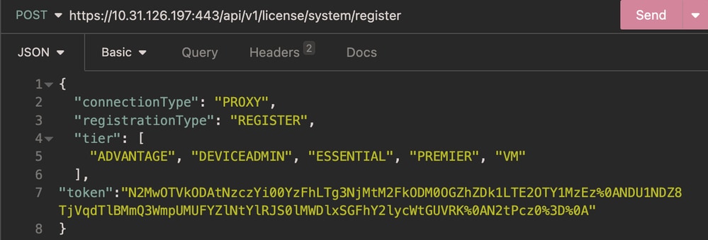 Configuración de licencias de ISE mediante API abierta - Cisco