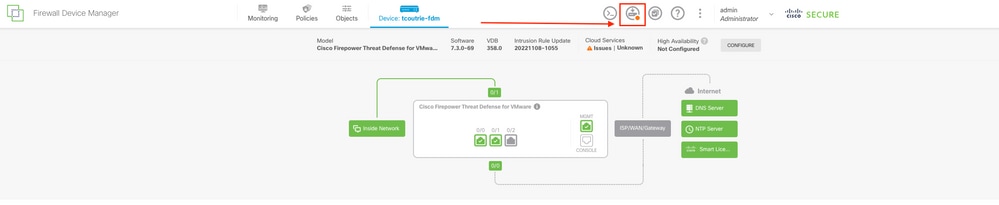FDM에 대한 Rest API 호출용 Python 스크립트 생성 - Cisco
