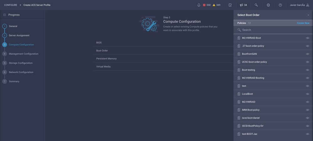 Configuración del arranque desde el almacenamiento local en el modo de ...