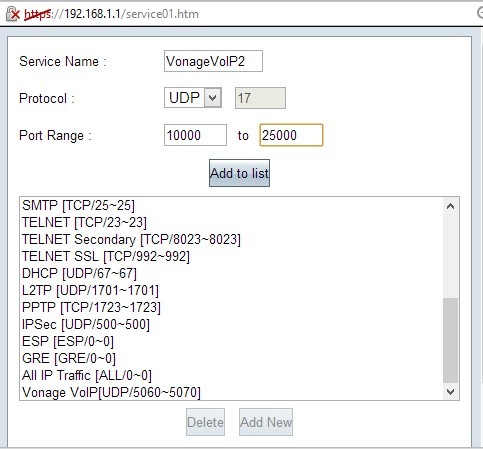 Vonage Router Info Vonage als neuen Service auf den VPN-Routern RV016, RV042, RV042G und ...
