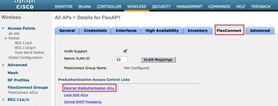 Flexconnect Sim Configurazione di CWA con FlexConnect AP su un WLC con ISE - Cisco