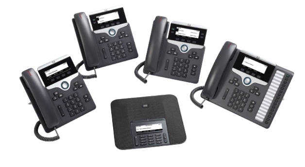 Product Image of Cisco IP Phone 7800 Series with Multiplatform Firmware