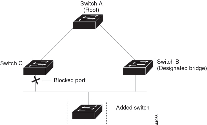 Adding a Switch in a Shared-Medium Topology