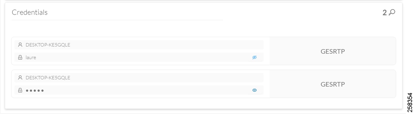 Cisco Cyber Vision GUI User Guide, Release 4.3.0 - Credential [Cisco ...
