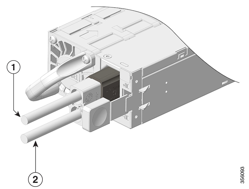 attach a cable to PSU
