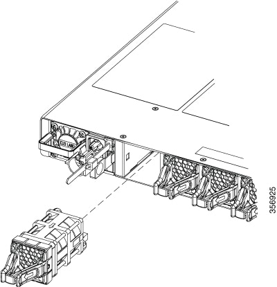 Installing a fan module
