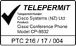 Cisco IP טלפון ועידה 8832 Telepermit