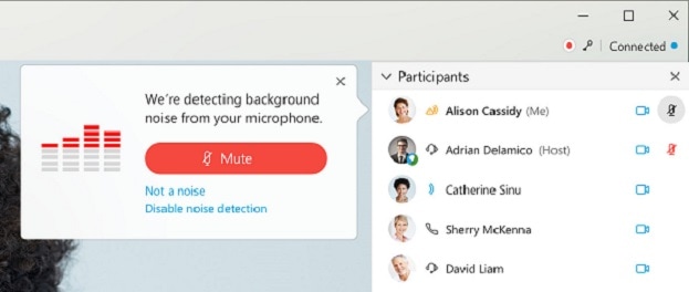 webex noise cancellation