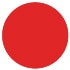 rødt punkt ikon