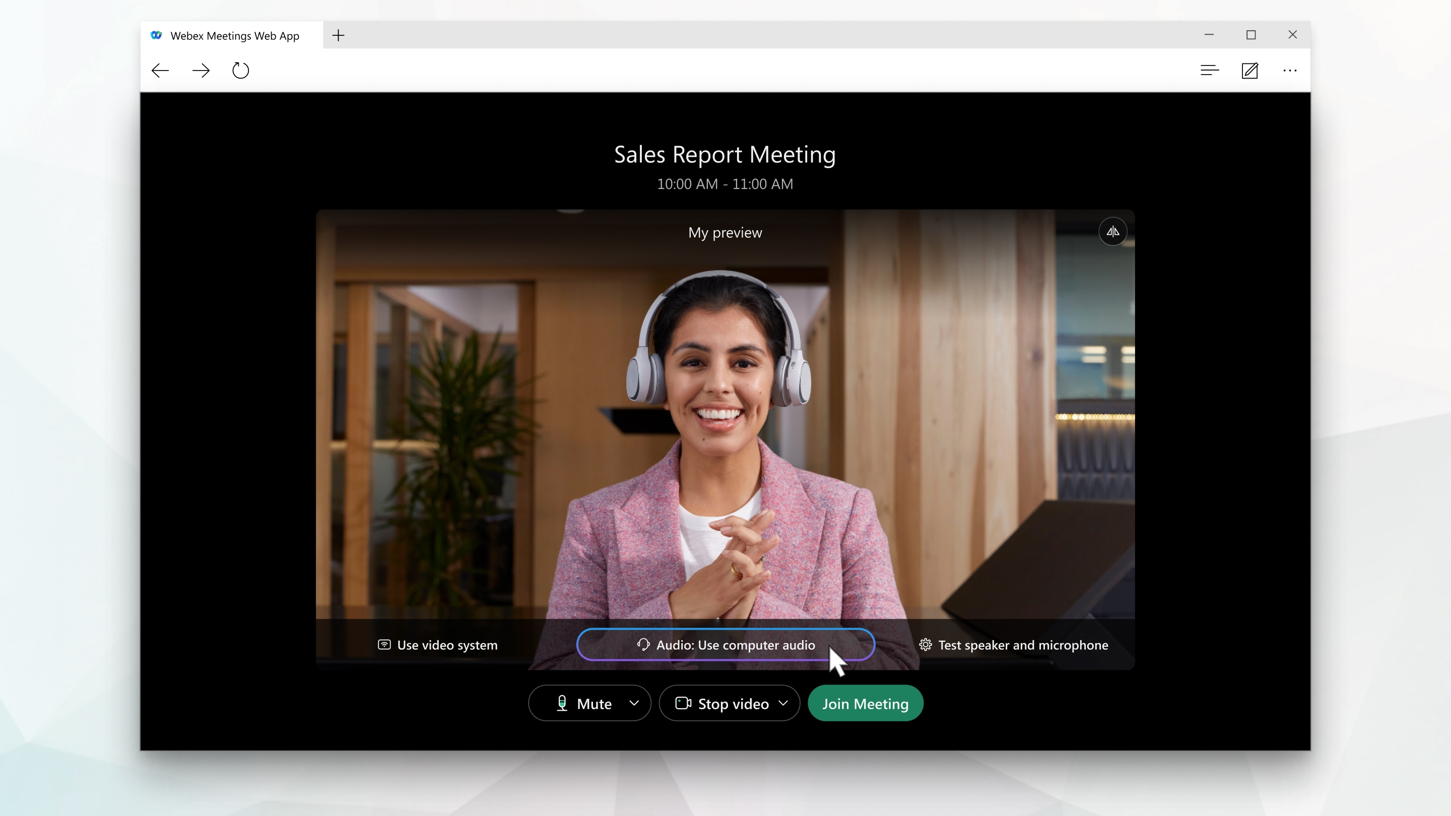 Video Conferencing Join A Webex Meeting Slow Channel
