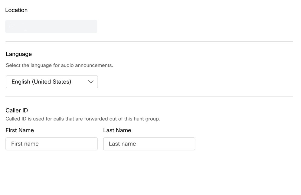 ex Hunt Groups in Cisco ex Control Hub