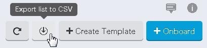 Export list to CSV icon.