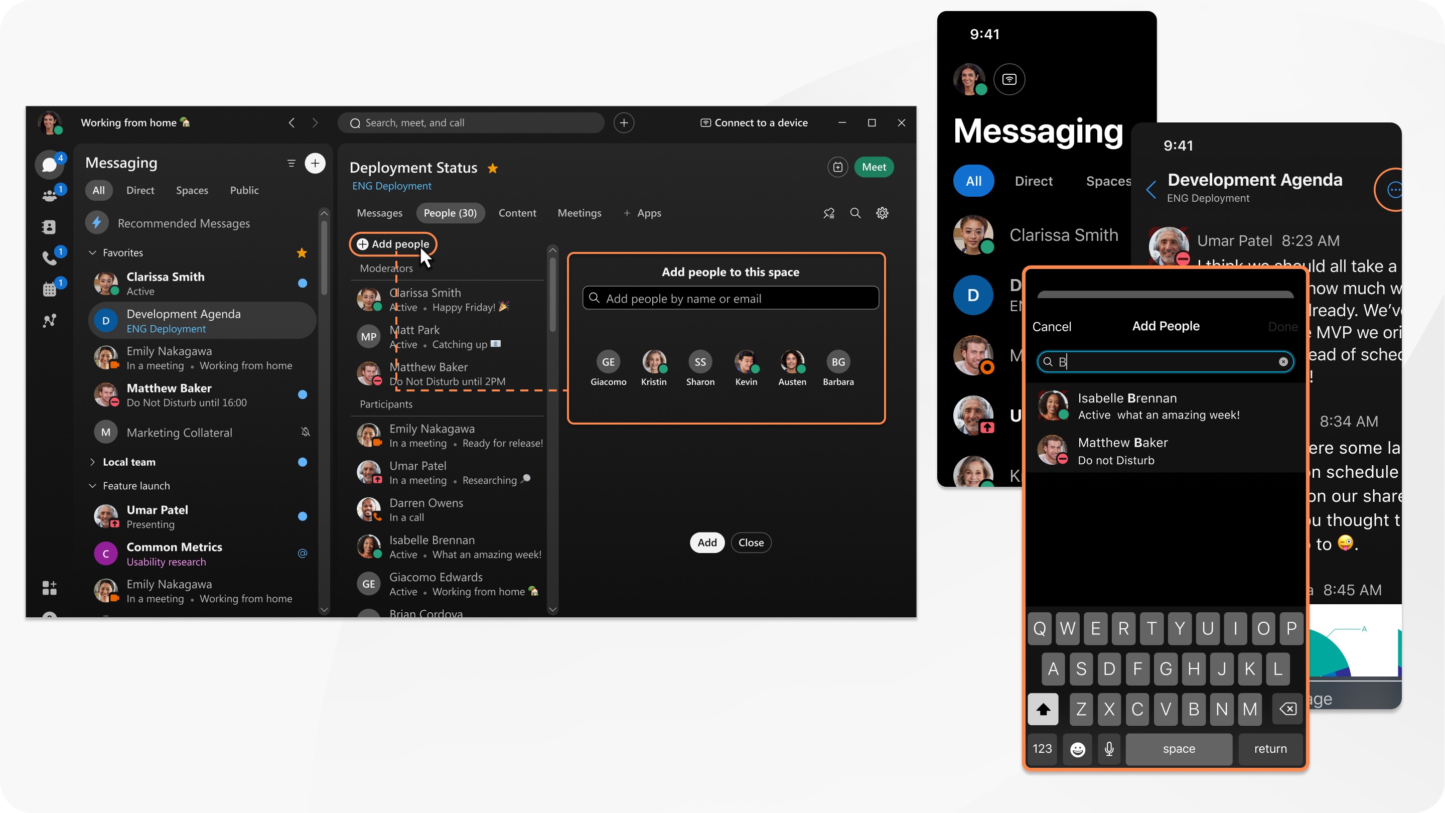 Webex App How To Add And Remove People In A Group Space
