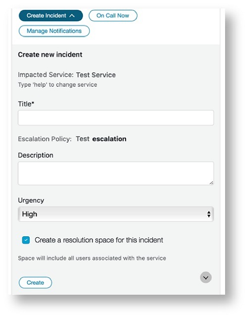 Team Collaboration ex PagerDuty Bot