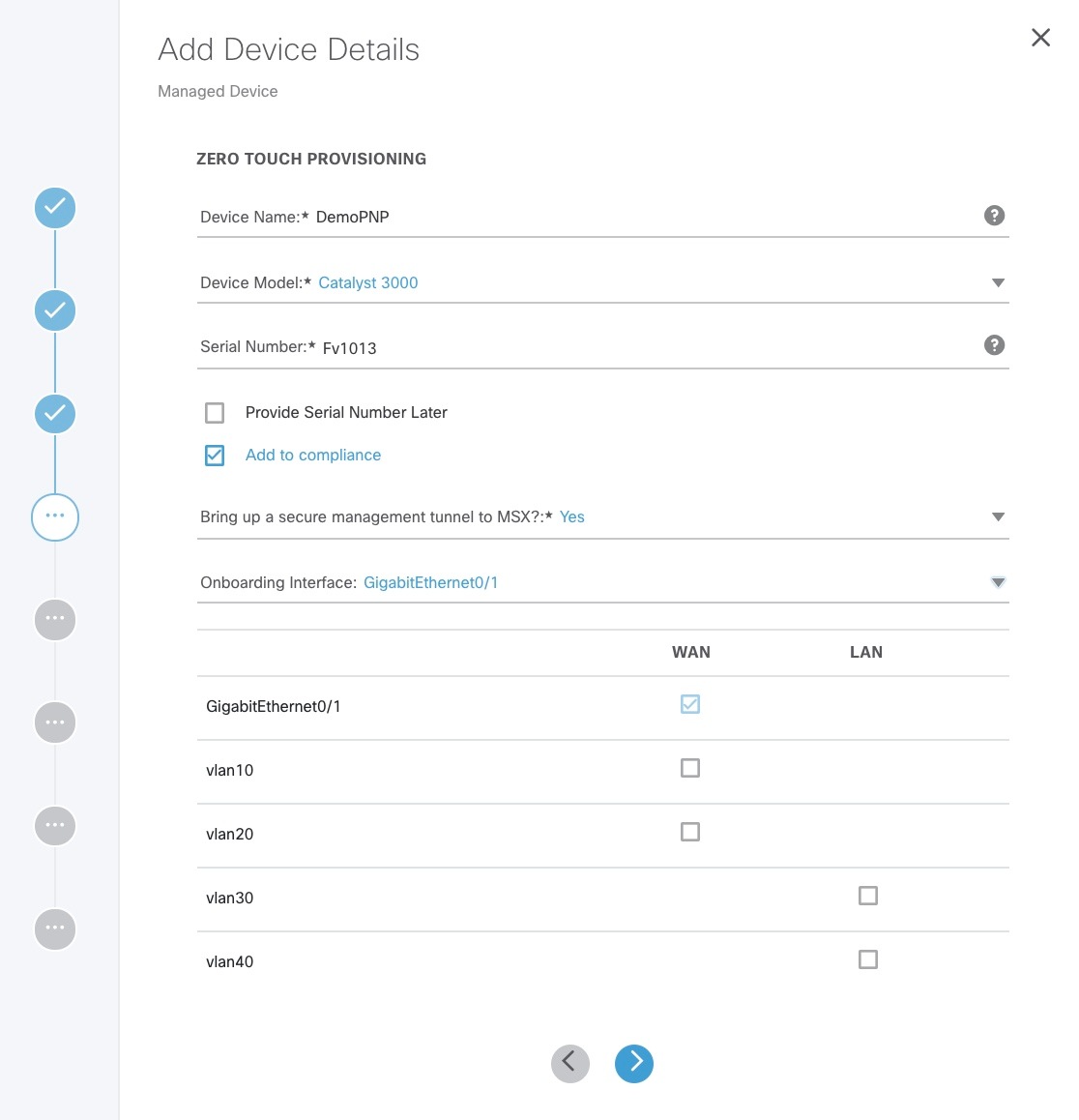 Cisco Managed Services Accelerator (MSX) 4.2 Managed Device Service