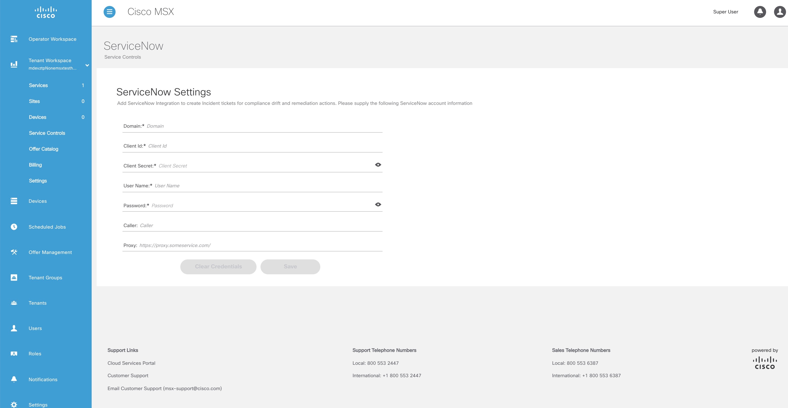 Cisco Managed Services Accelerator (MSX) 4.2 Managed Device Service