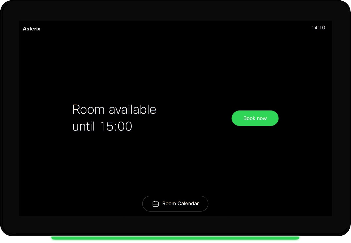 Room available with green light