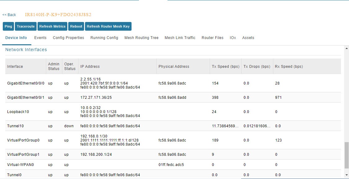 Cisco IoT Field Network Director User Guide, Release 4.10.x Managing