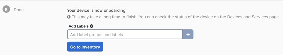 Onboard the firewall to Security Cloud Control | Cable and Onboard the ...