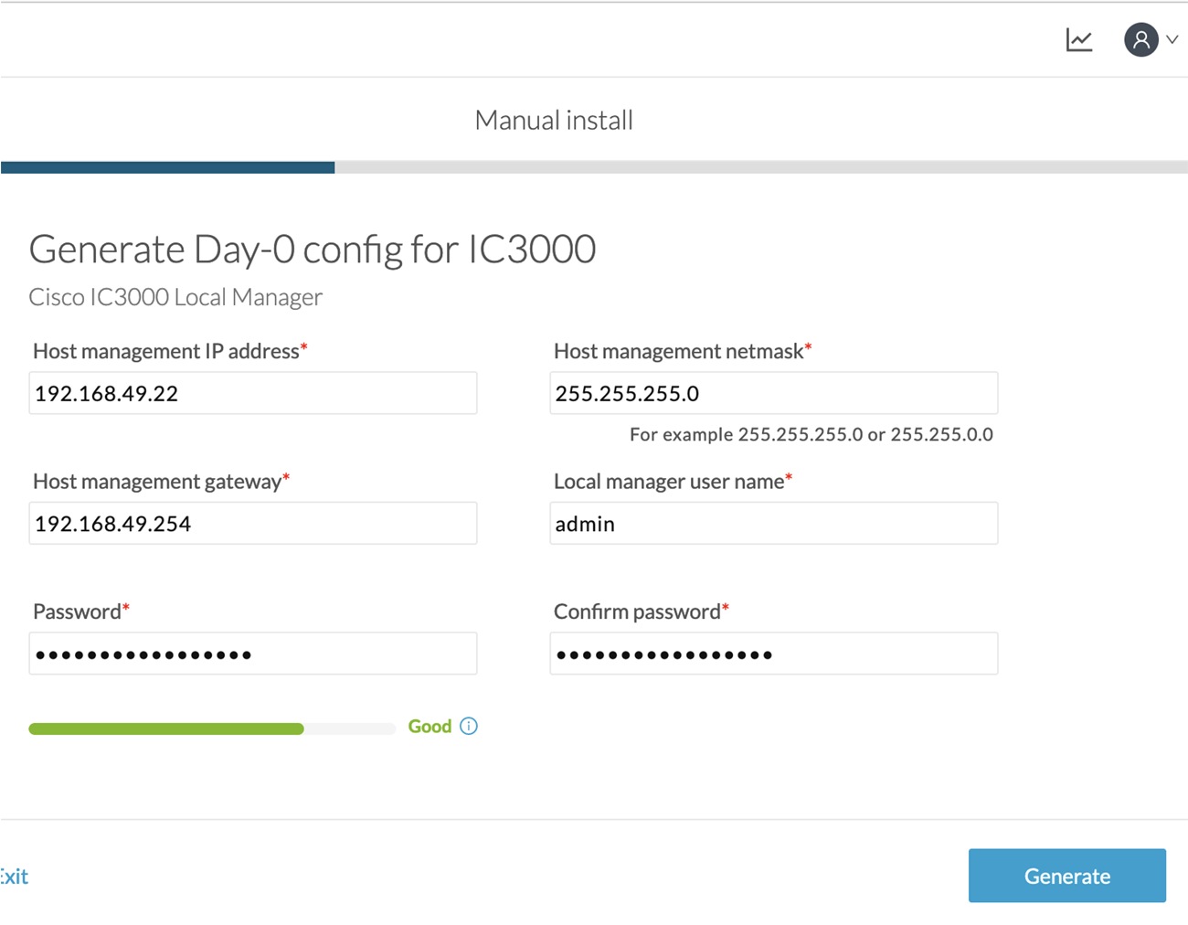 Cisco Cyber Vision Network Sensor Installation Guide for Cisco IC3000