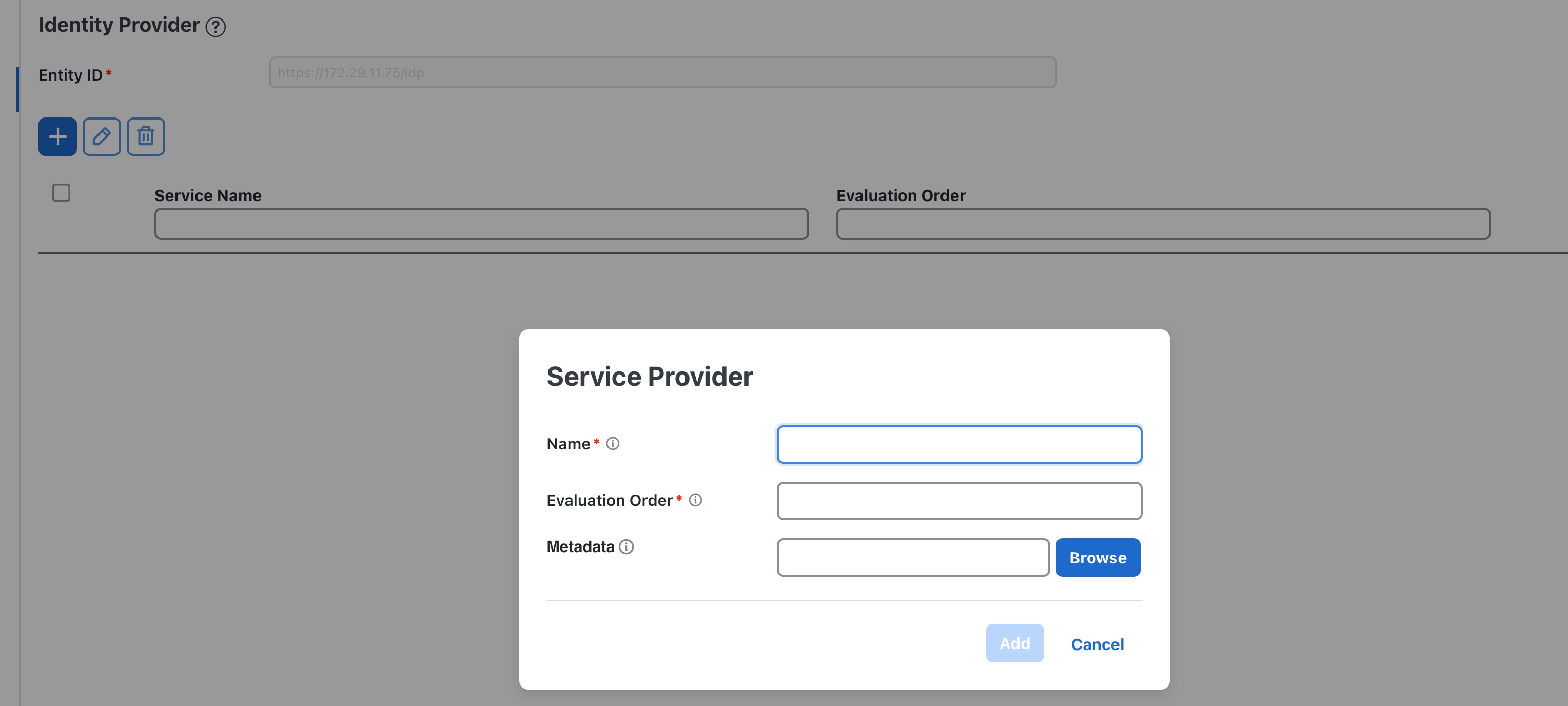 Crosswork Network Controller- add new service provider