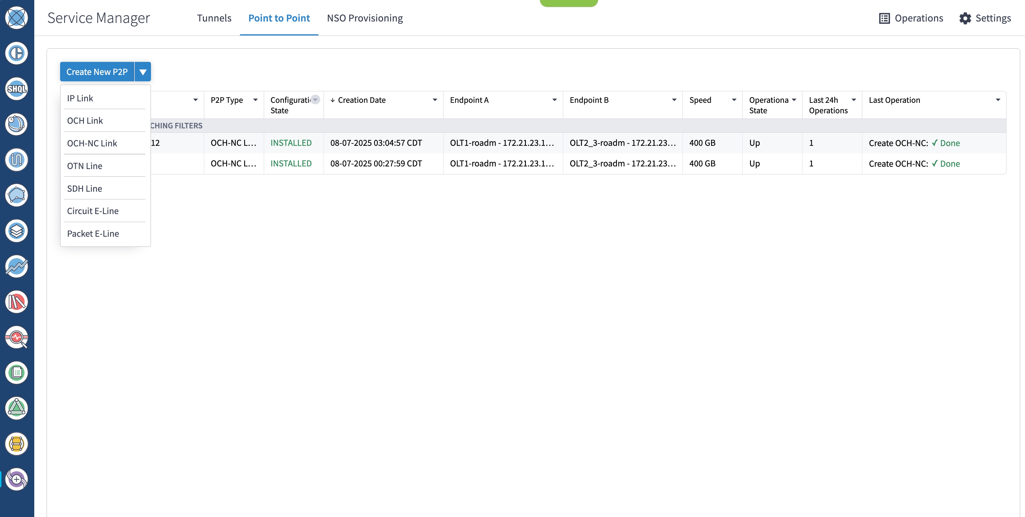 Create IP Link