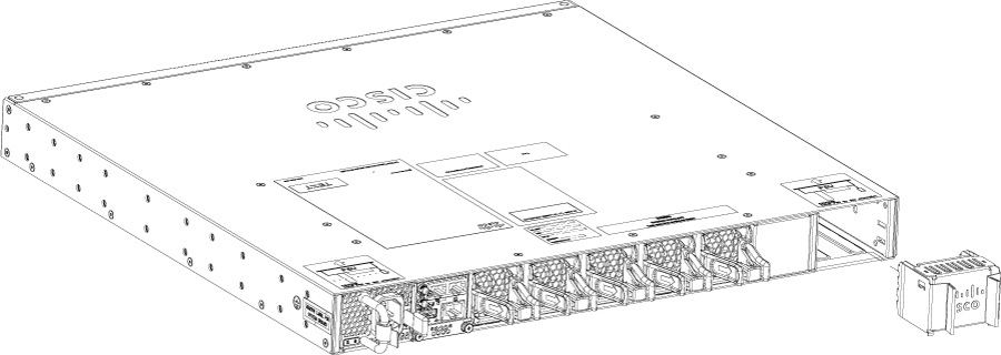 PSU blank not installed