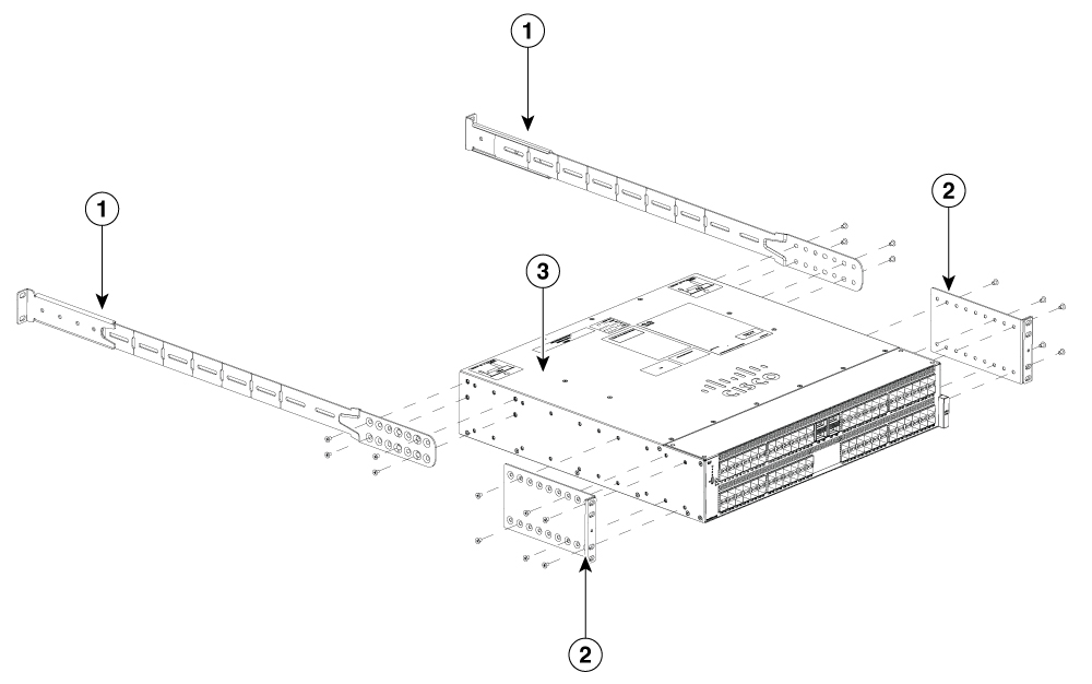Attaching extension rails